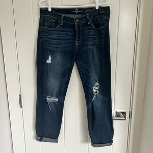 7 for all mankind Josephina skinny boyfriend jean